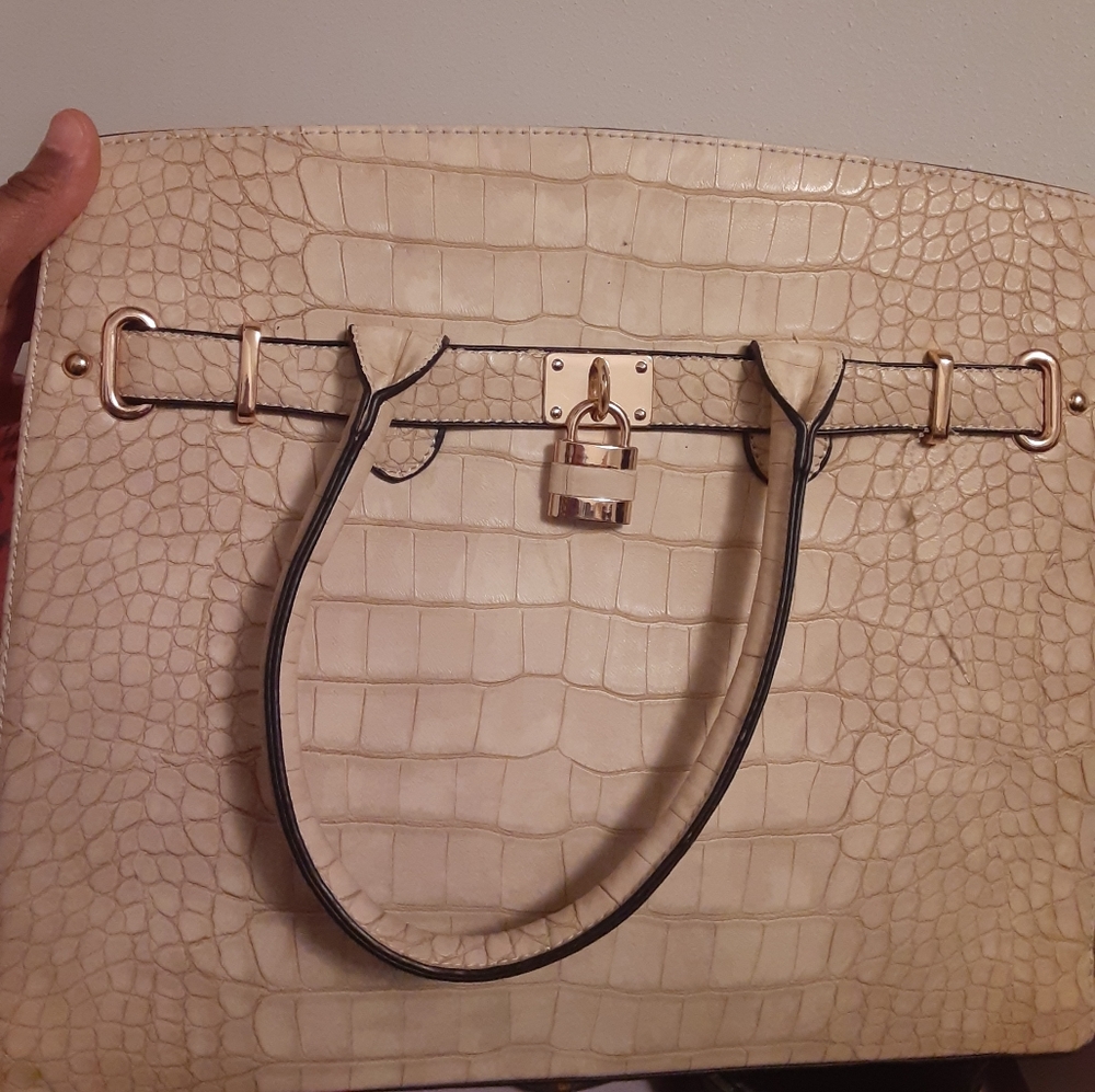 Snake skin purse